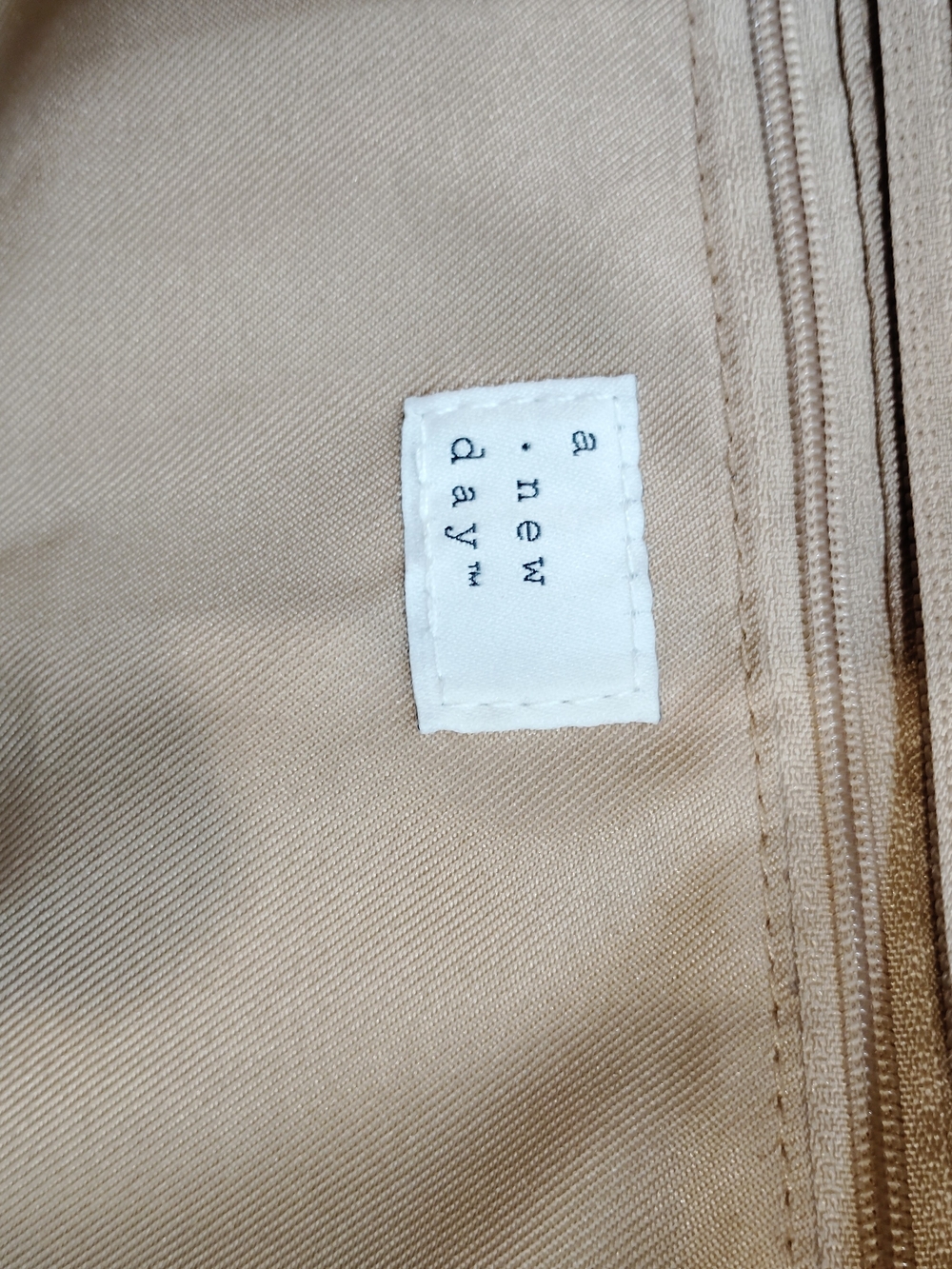 a new day Tan Padded Shoulder Tote Bag - Picture 8 of 9